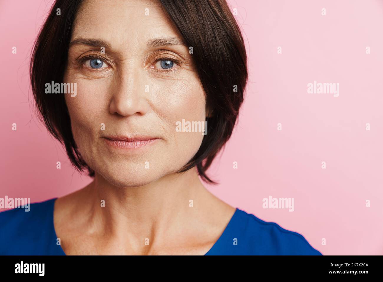Mature brunette woman hi-res stock photography and images - Alamy