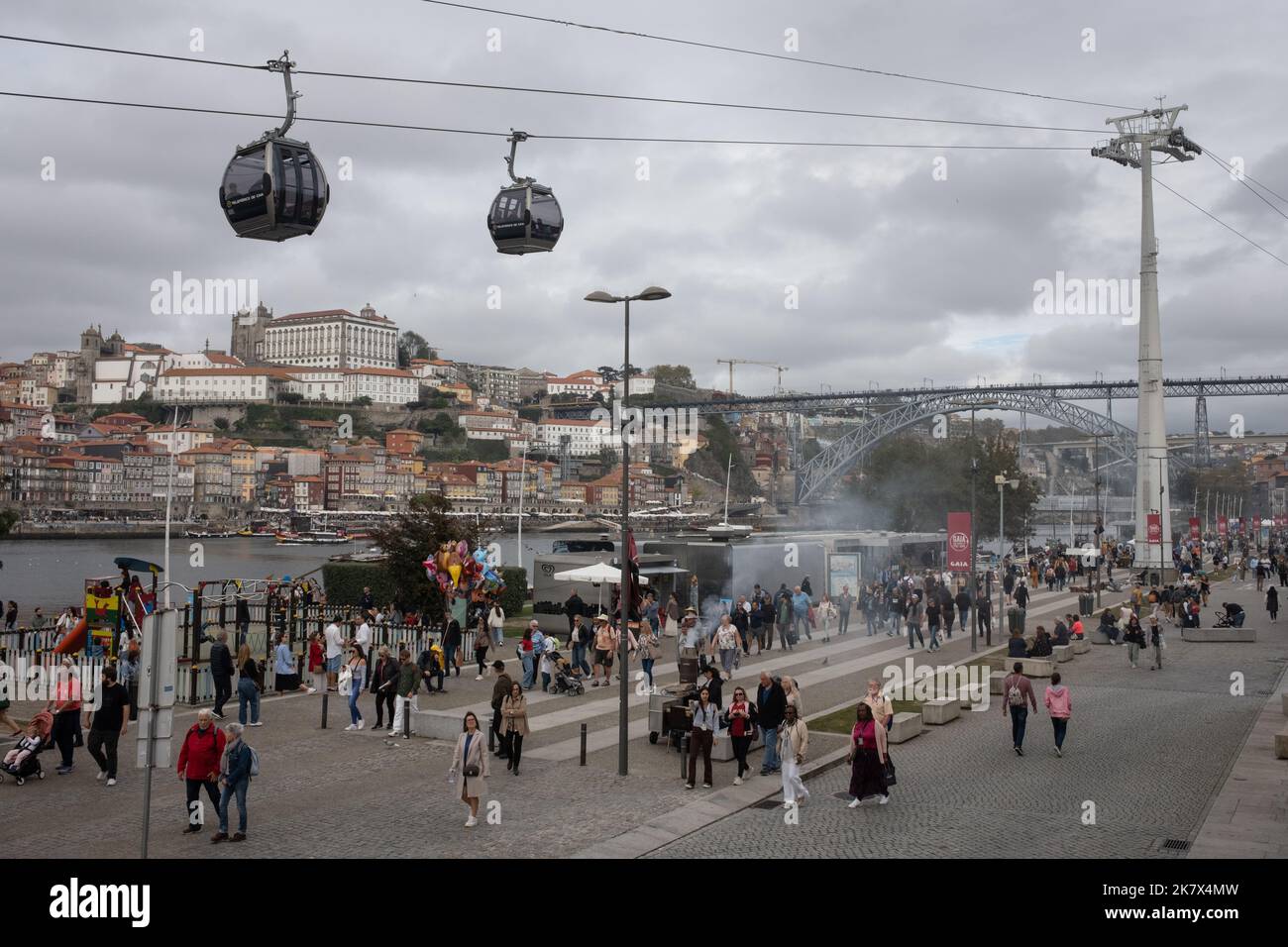 Vila Nova de Gaia, in Porto, Portugal, 15 October, 2022. Stock Photo