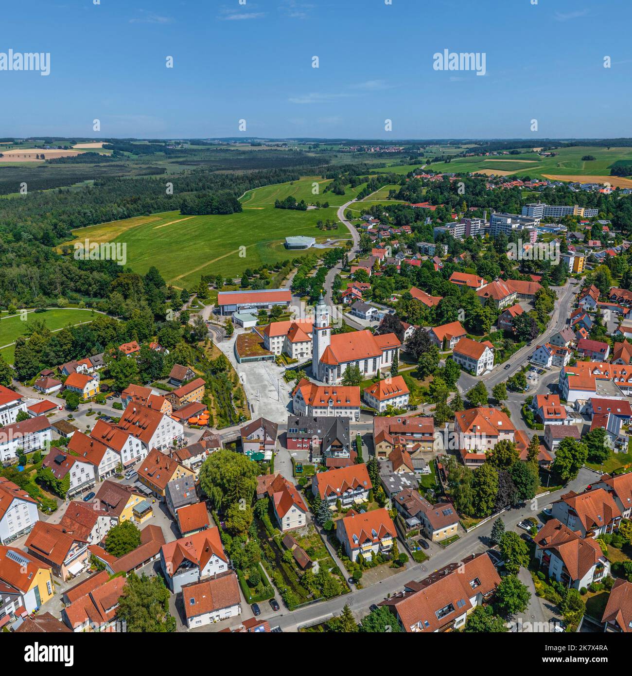 aerial-view-to-the-little-town-of-bad-wurzach-in-upper-swabia-stock