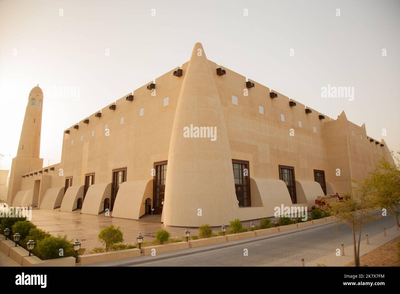 Doha Qatar April Imam Muhammad Ibn Abd Al Wahhab Mosque Is