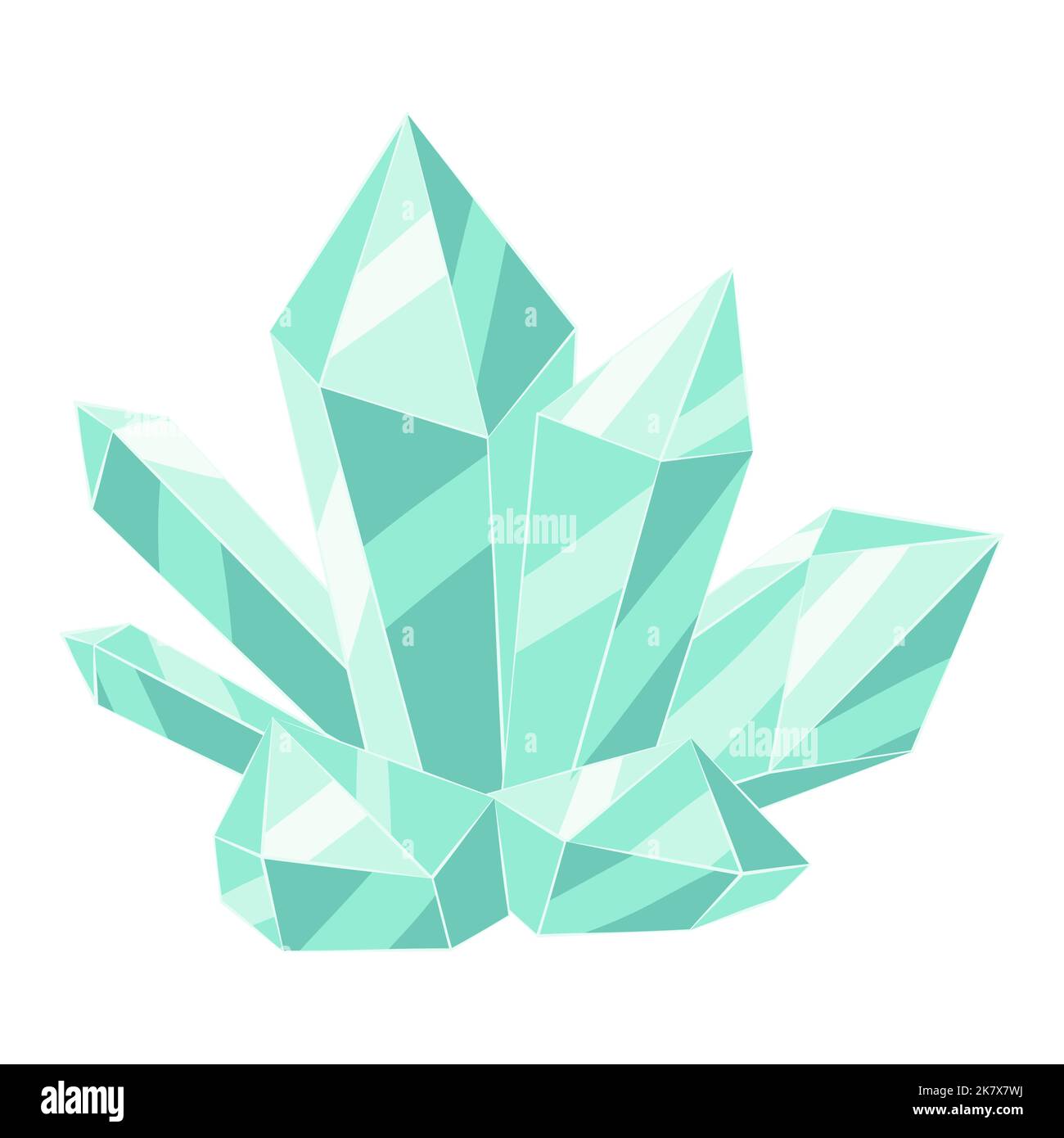 Mineral cristal Stock Vector Images - Alamy