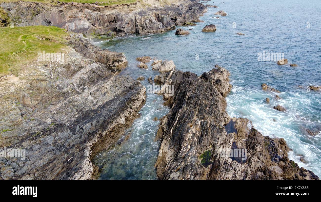 Beautiful seascape waterside cliffs hi-res stock photography and images ...