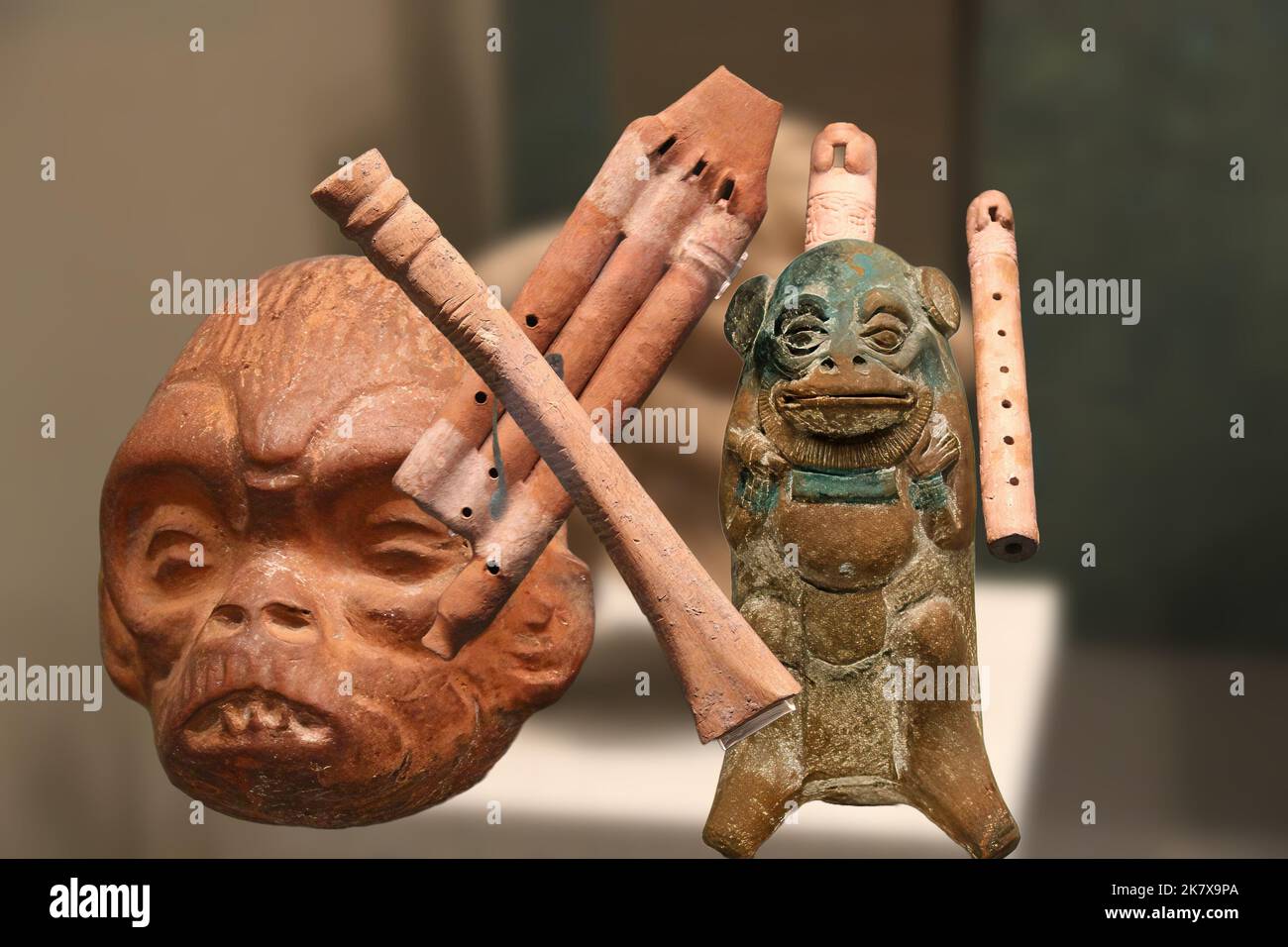 Mayan monkey god hires stock photography and images Alamy