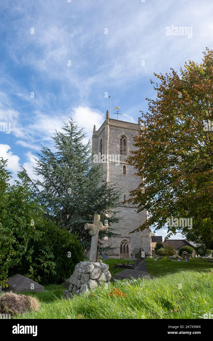 St Thomas a Becket Church, Pucklechurch, Bristol, UK Stock Photo Alamy