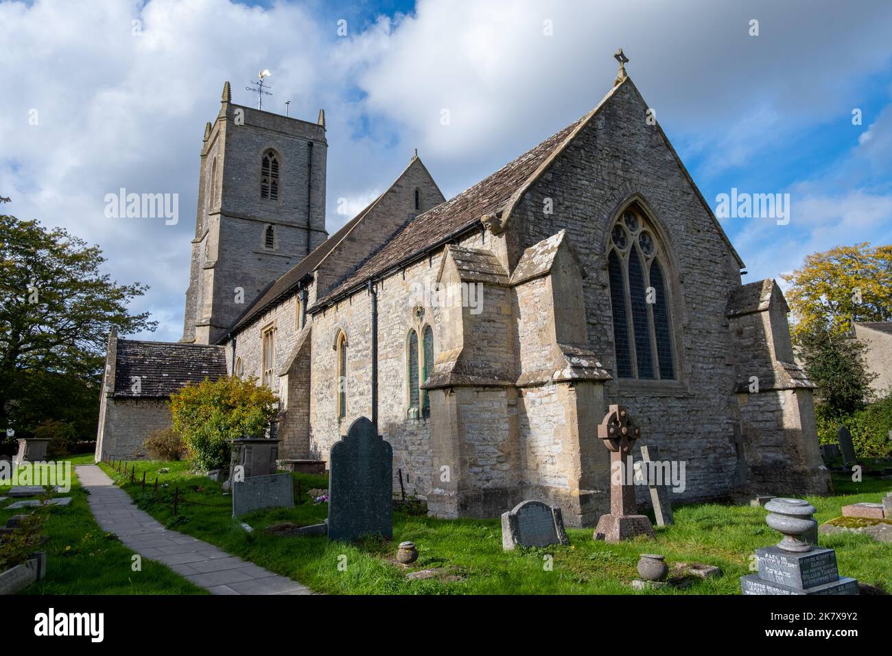 St Thomas a Becket Church, Pucklechurch, Bristol, UK Stock Photo Alamy