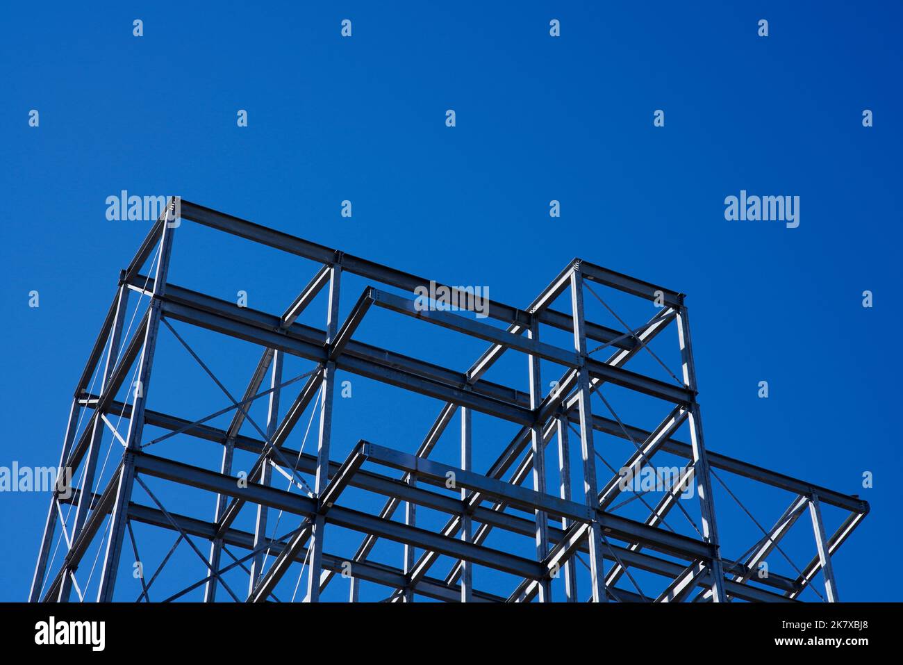 modern architecture, construction site, Sottomarina, Veneto, Italy Stock Photo