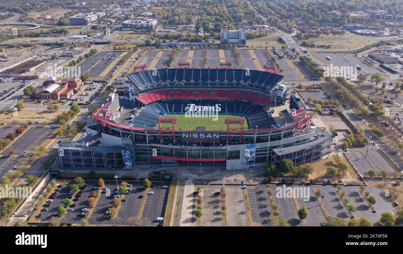 /Nashville Tennessee Titan Nissan Stadium Stock Photo Alamy