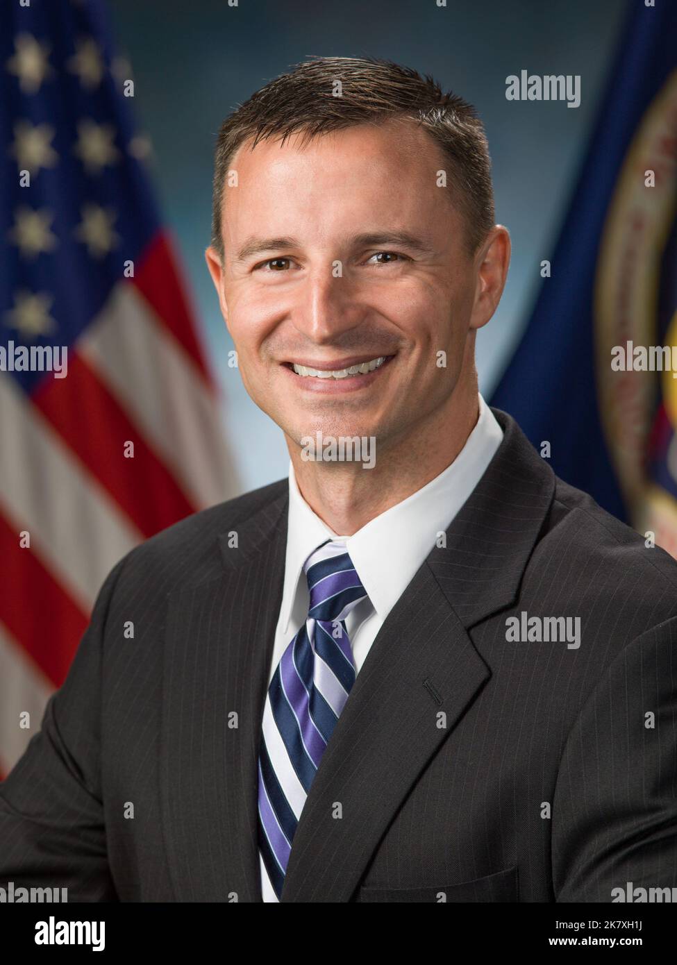 Astronaut candidate Dr. Andrew Morgan Stock Photo