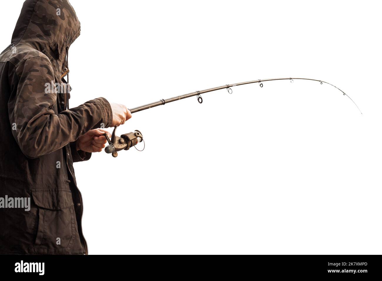 Fishing rod cut out hi-res stock photography and images - Alamy