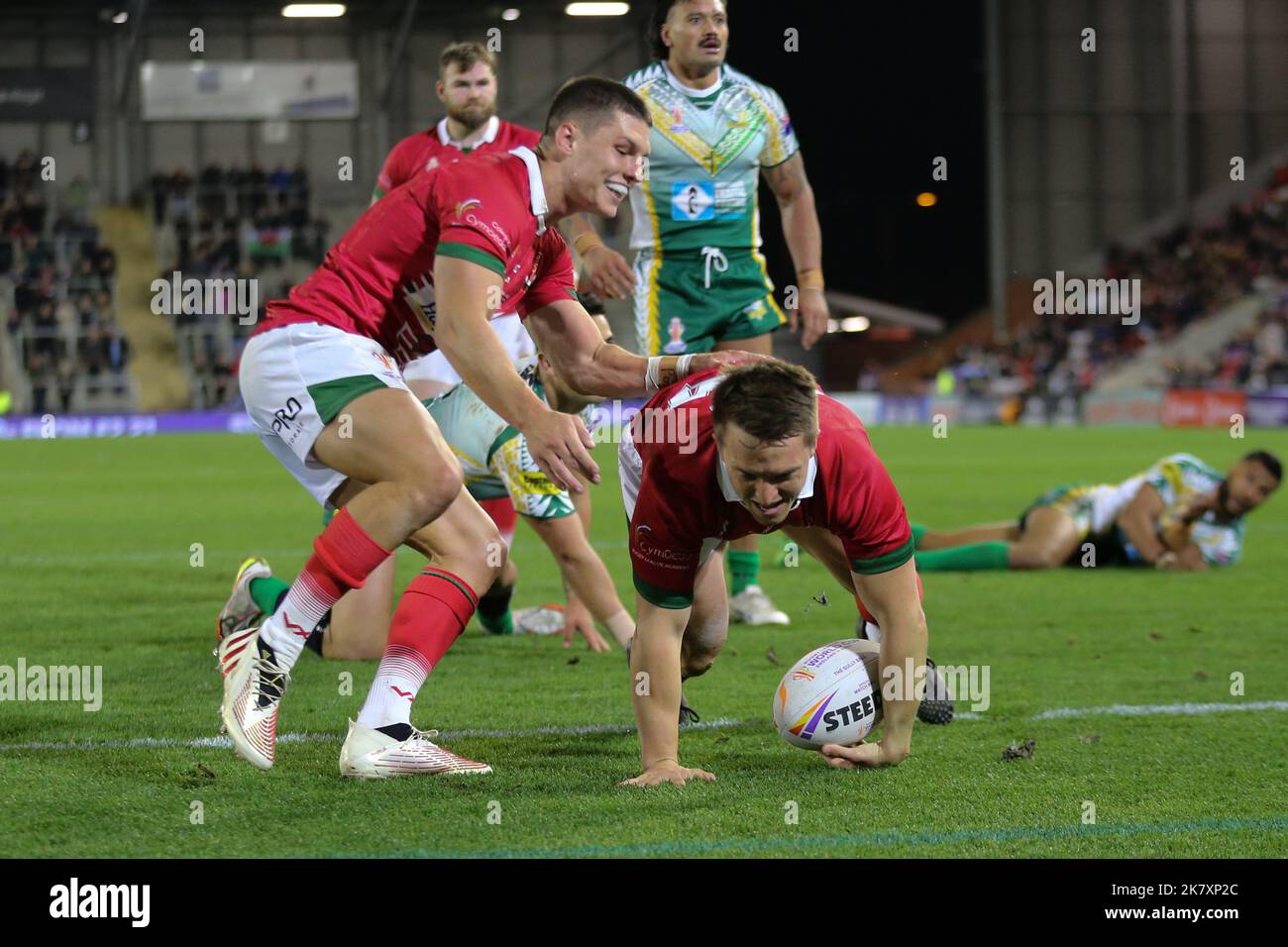 Leigh, UK. 19th Oct, 2022. Leigh Sports Village, Leigh, Lancashire ...