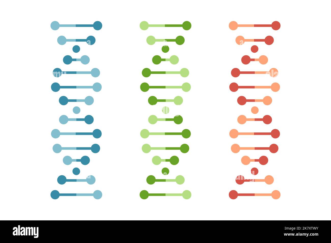 Dna icon vector isolated on white background Stock Vector Image & Art ...