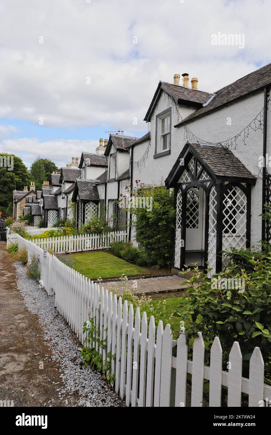 Kenmore street scene Scotland August 2021 Stock Photo Alamy