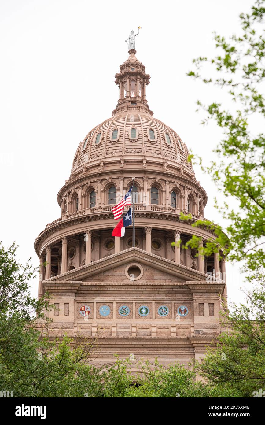 Texas State Capitol in Austin, Texas Stock Photo