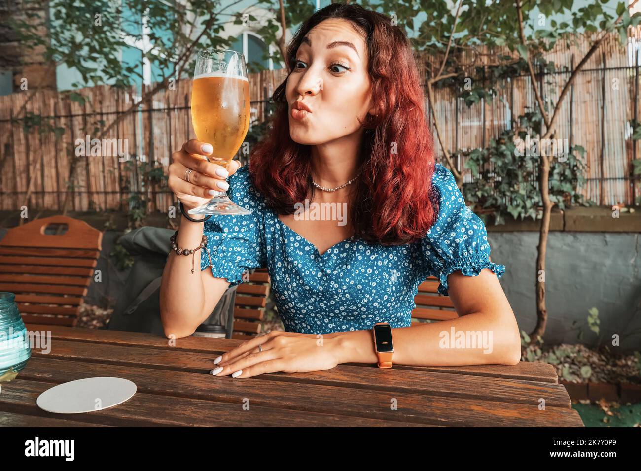 Drunk girl funny hi-res stock photography and images - Alamy