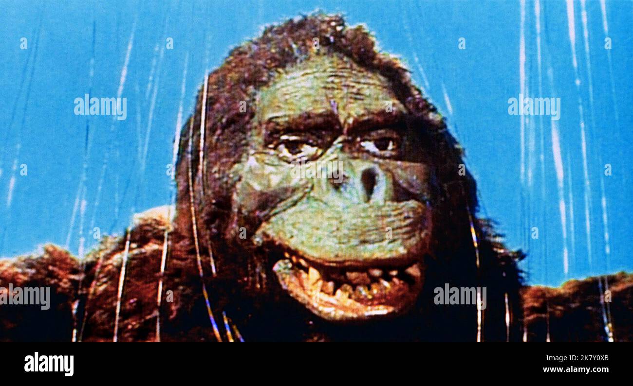 Monster Scene Film: King Kong Vs. Godzilla (1962)   Director: Ishirô Honda 11 August 1962   **WARNING** This Photograph is for editorial use only and is the copyright of RKO and/or the Photographer assigned by the Film or Production Company and can only be reproduced by publications in conjunction with the promotion of the above Film. A Mandatory Credit To RKO is required. The Photographer should also be credited when known. No commercial use can be granted without written authority from the Film Company. Stock Photo