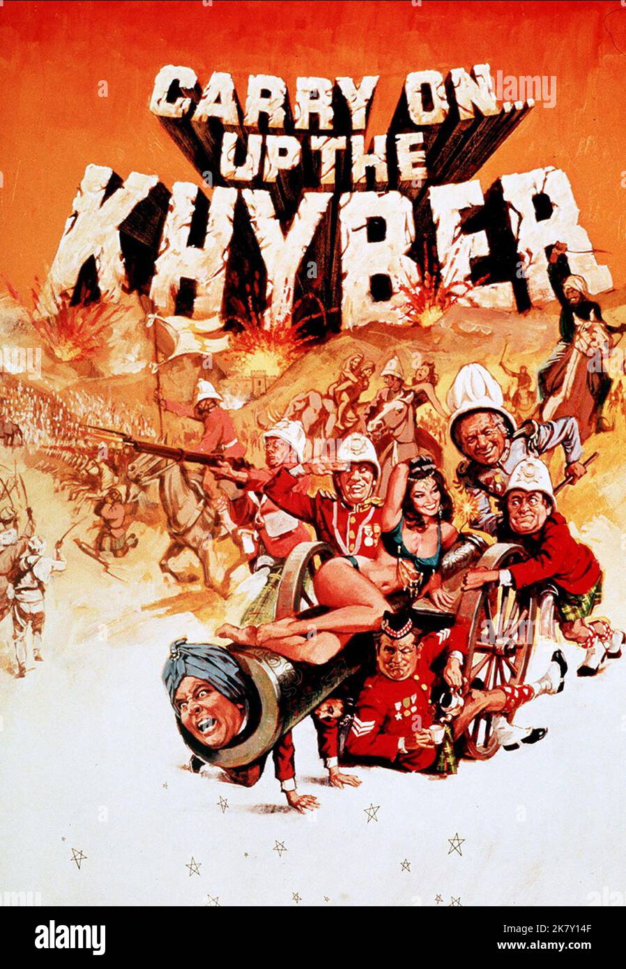 Movie Poster Film Carry On... Up The Khyber (UK 1968) Director Gerald