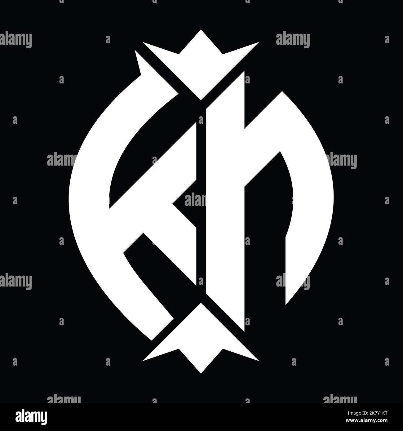 Kn brand logo hi-res stock photography and images - Alamy