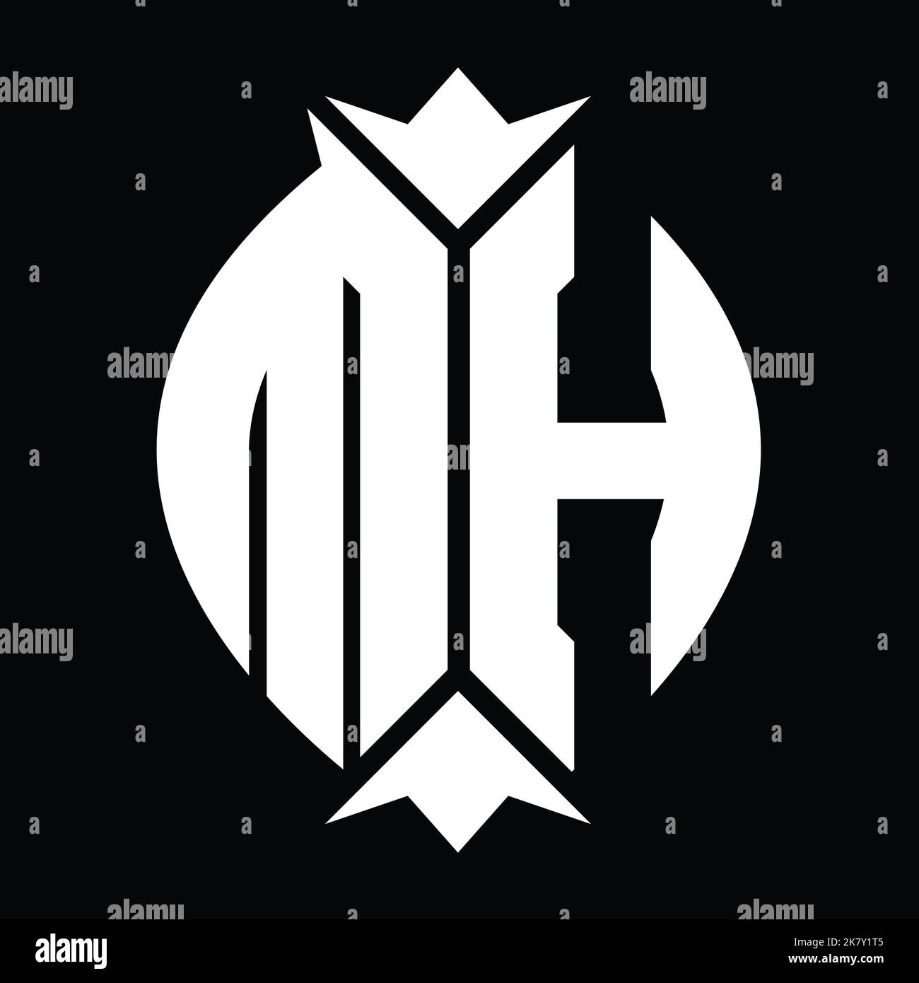 Mh brand logo hi-res stock photography and images - Alamy