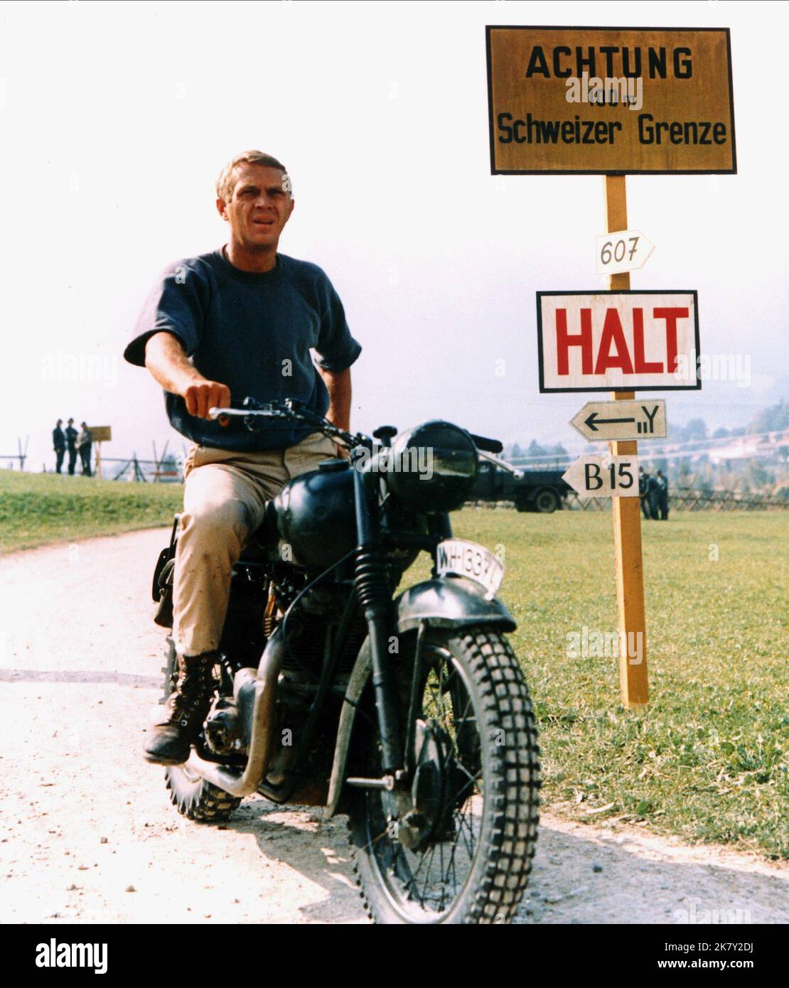 steve mcqueen motorbike