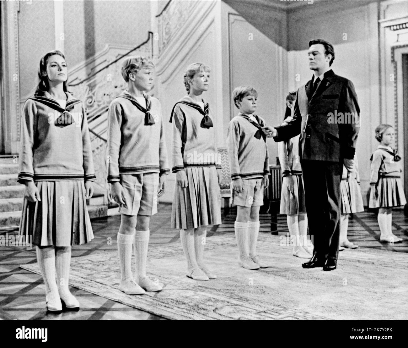 Charmian Carr, Nicholas Hammond, Heather Menzies-Urich & Duane Chase Film: The Sound Of Music (USA 1965) Characters: Liesl, Friedrich, Louisa, Kurt  Director: Robert Wise 02 March 1965   **WARNING** This Photograph is for editorial use only and is the copyright of 20TH CENTURY FOX and/or the Photographer assigned by the Film or Production Company and can only be reproduced by publications in conjunction with the promotion of the above Film. A Mandatory Credit To 20TH CENTURY FOX is required. The Photographer should also be credited when known. No commercial use can be granted without written a Stock Photo