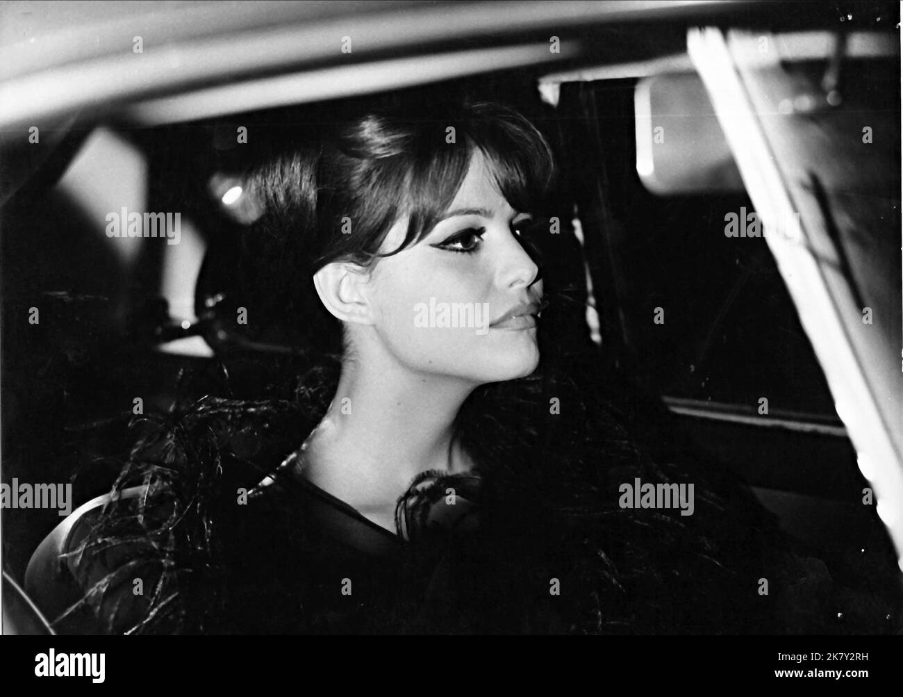 Claudia Cardinale Film: 8 1/2; Eight And A Half (Otto e mezzo) Characters: Claudia  It/Fr 1963, Director: Federico Fellini 14 February 1963   **WARNING** This Photograph is for editorial use only and is the copyright of FRANCINEX and/or the Photographer assigned by the Film or Production Company and can only be reproduced by publications in conjunction with the promotion of the above Film. A Mandatory Credit To FRANCINEX is required. The Photographer should also be credited when known. No commercial use can be granted without written authority from the Film Company. Stock Photo