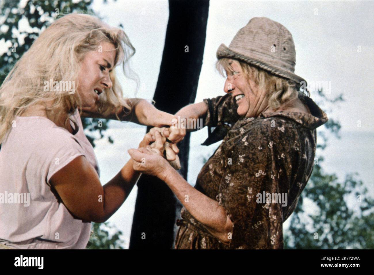 Helen Mirren & Neva Carr-Glynn Film: Age Of Consent (AUS 1969) Characters: Cora Ryan, Ma Ryan (as Neva Carr-Glyn)  Director: Michael Powell 14 May 1969   **WARNING** This Photograph is for editorial use only and is the copyright of COLUMBIA PICTURES and/or the Photographer assigned by the Film or Production Company and can only be reproduced by publications in conjunction with the promotion of the above Film. A Mandatory Credit To COLUMBIA PICTURES is required. The Photographer should also be credited when known. No commercial use can be granted without written authority from the Film Company. Stock Photo