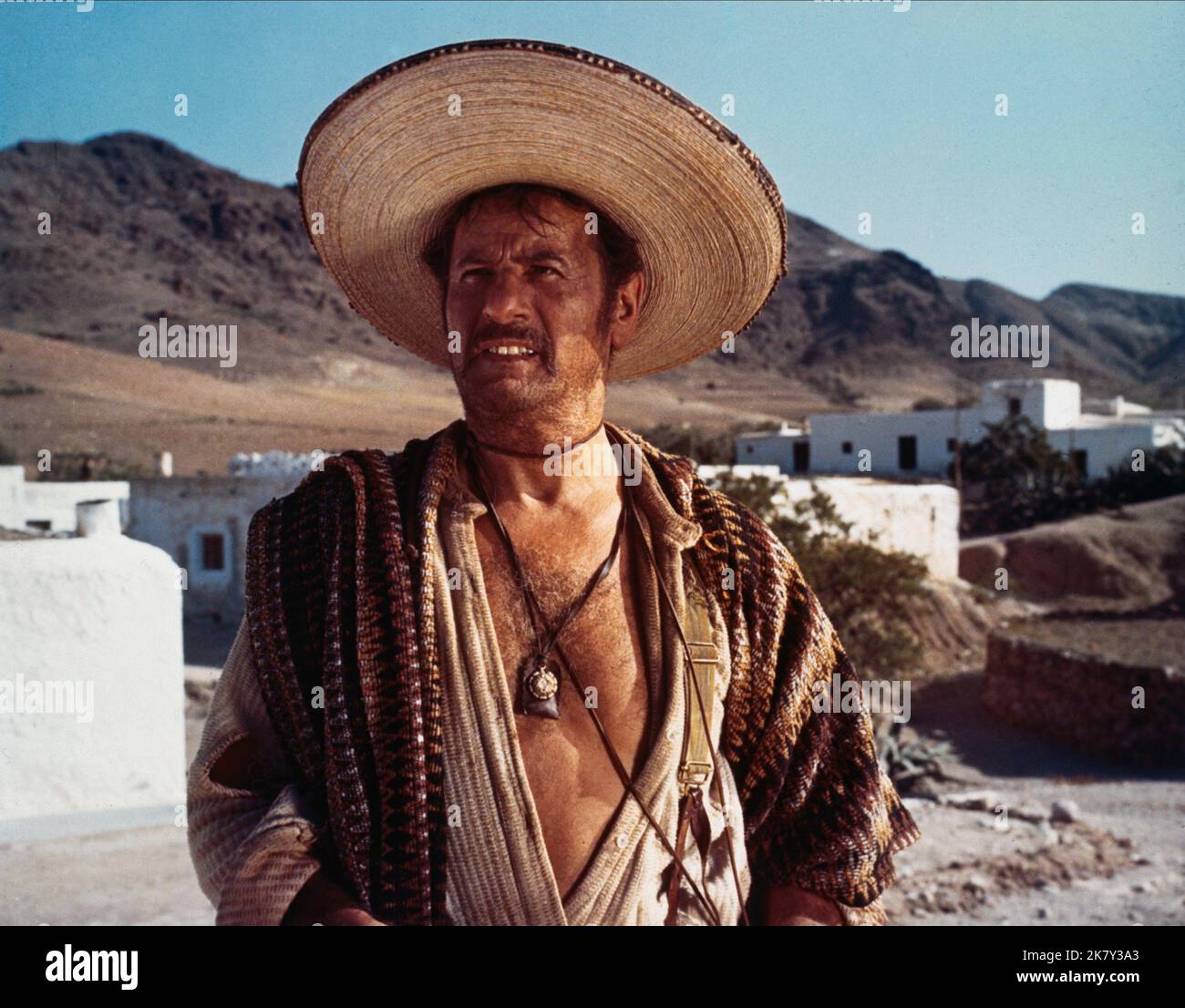 Eli Wallach Film: The Good, The Bad And The Ugly; Il Buono, Il Brutto, Il Cattivo (IL BUONO) Characters: Tuco  Il Brutto, Il Cattivo, It/E/De/Usa 1966, Director: Sergio Leone 23 December 1966   **WARNING** This Photograph is for editorial use only and is the copyright of UNITED ARTISTS and/or the Photographer assigned by the Film or Production Company and can only be reproduced by publications in conjunction with the promotion of the above Film. A Mandatory Credit To UNITED ARTISTS is required. The Photographer should also be credited when known. No commercial use can be granted without writte Stock Photo