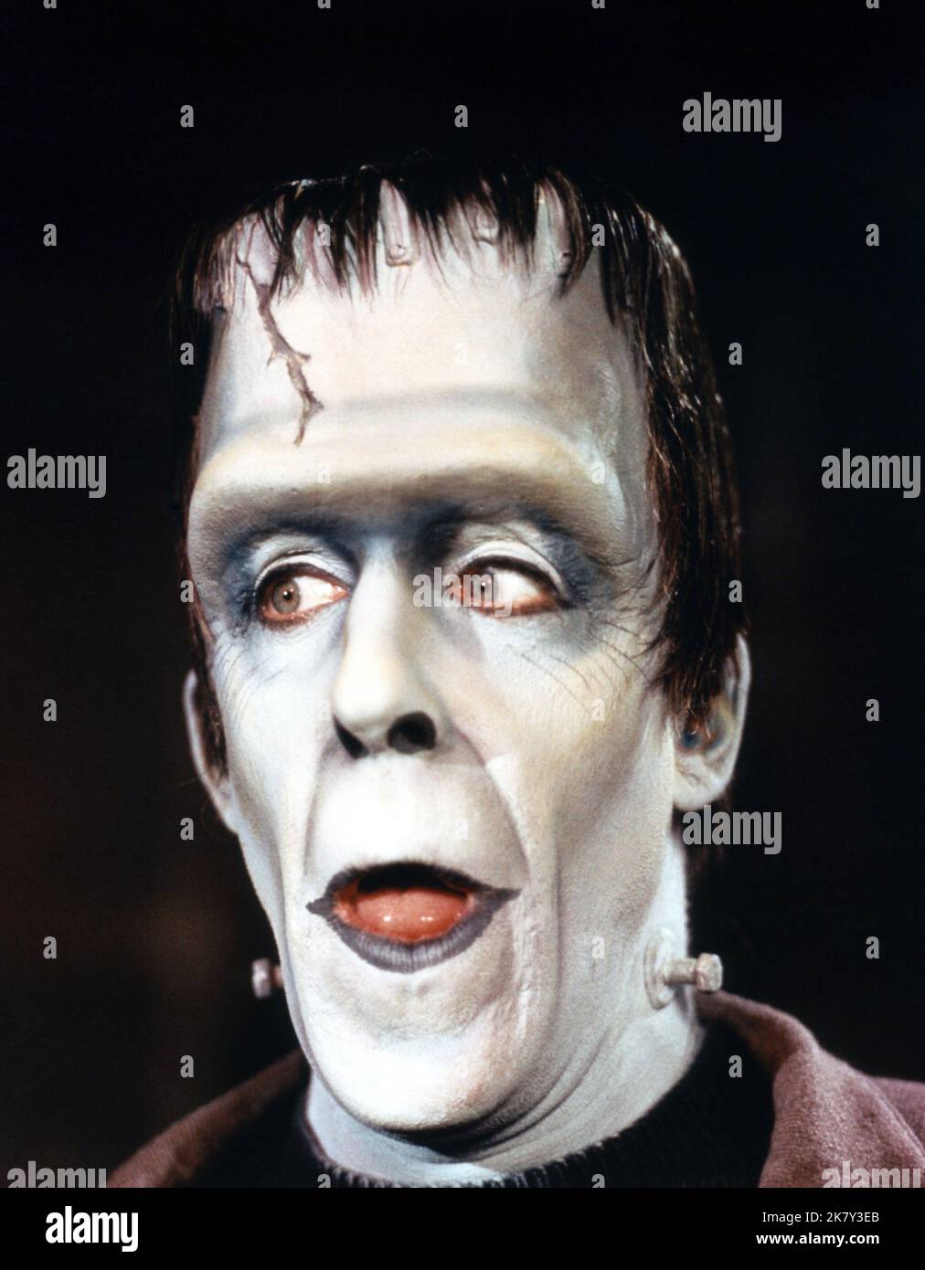 Fred Gwynne Television: The Munsters (TV-Serie) Characters: Herman Munster  Usa 1964-1966, 24 September 1964   **WARNING** This Photograph is for editorial use only and is the copyright of CBS and/or the Photographer assigned by the Film or Production Company and can only be reproduced by publications in conjunction with the promotion of the above Film. A Mandatory Credit To CBS is required. The Photographer should also be credited when known. No commercial use can be granted without written authority from the Film Company. Stock Photo