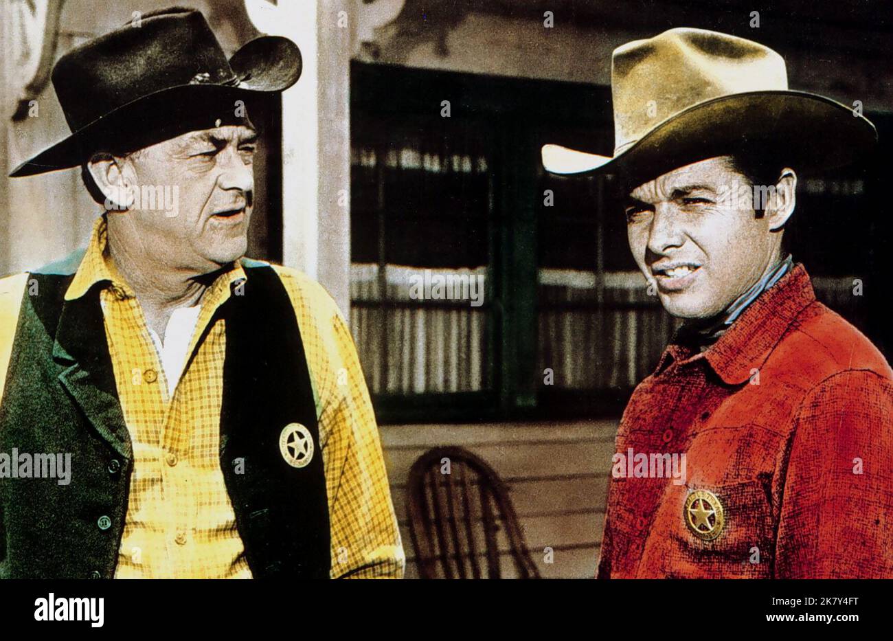 John Mcintire & Audie Murphy Film Seven Ways From Sundown (1961