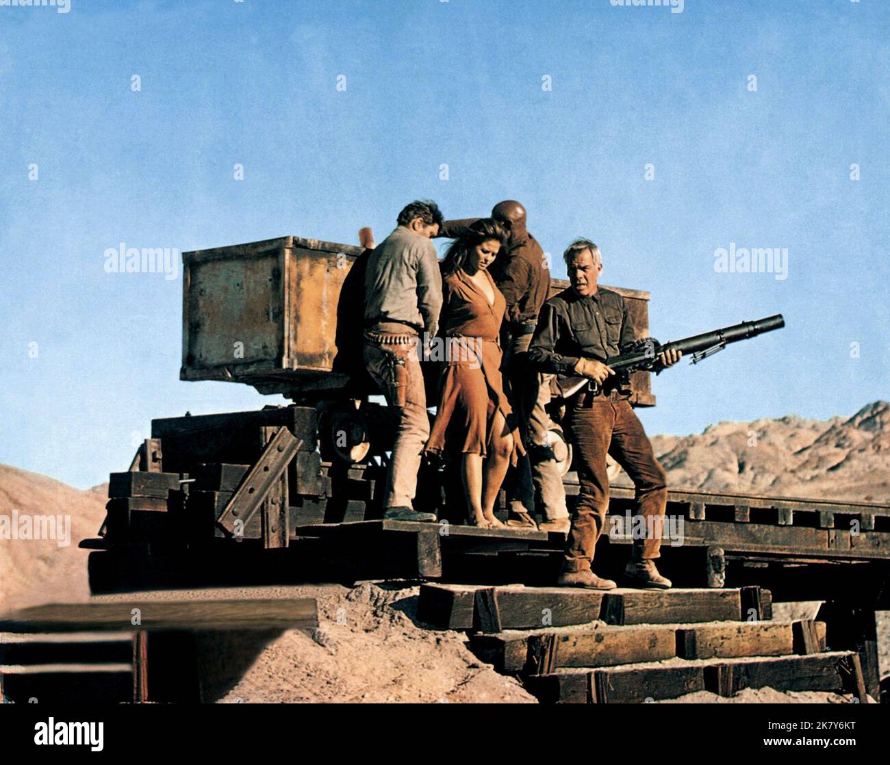 Burt Lancaster, Claudia Cardinale, Woody Strode & Lee Marvin Film: The ...