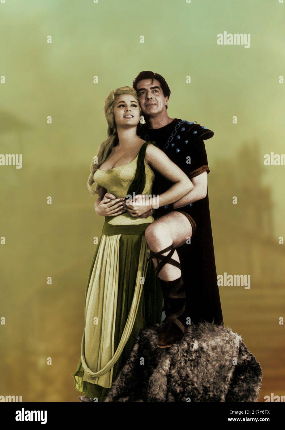 Liana Orfei & Victor Mature Film The Tartars (1966