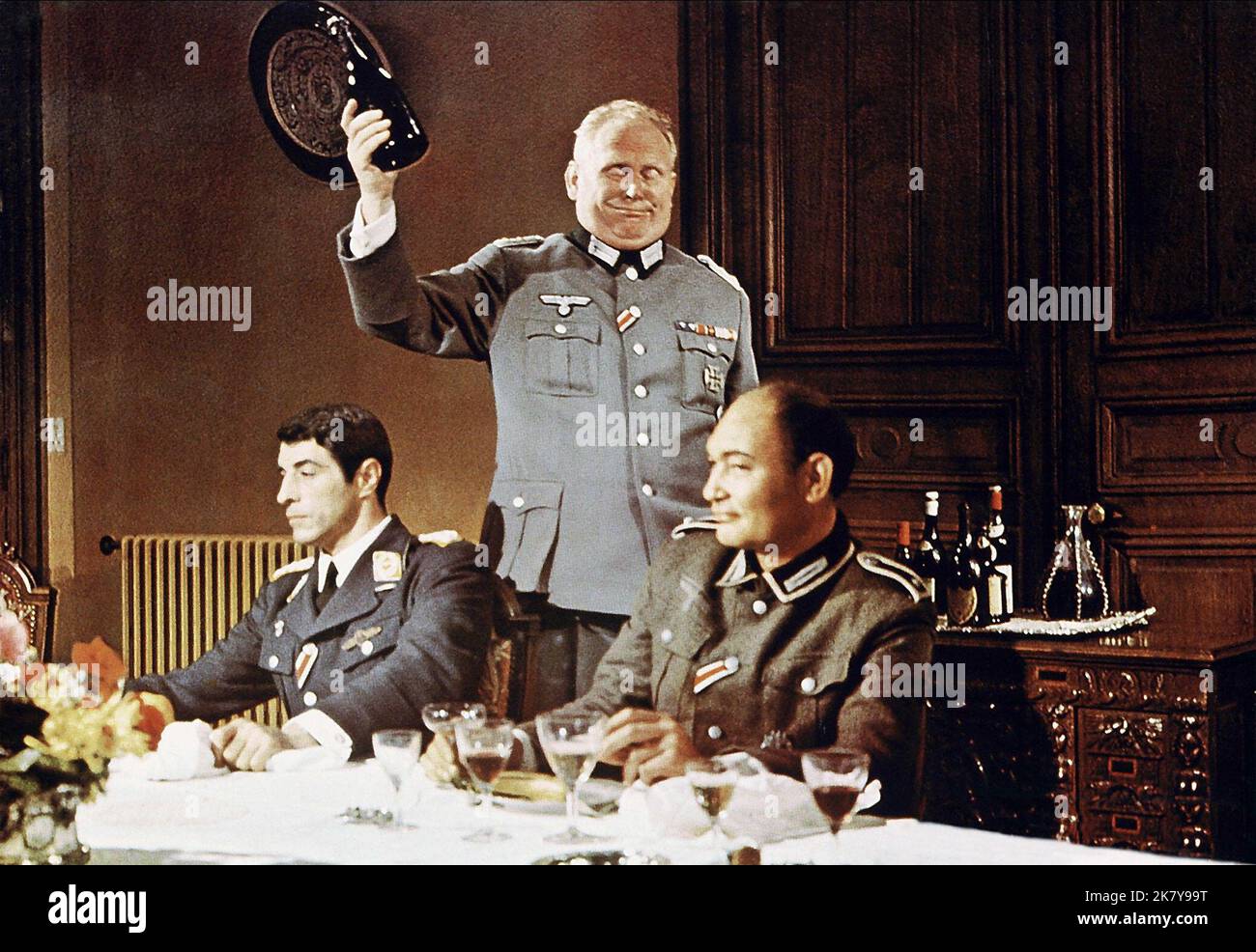 Gert Frobe Film: Triple Cross (1964) Characters: COLONEL STEINHAGER (AS GERT FROEBE)  Director: Terence Young 09 December 1966   **WARNING** This Photograph is for editorial use only and is the copyright of WARNER BROS and/or the Photographer assigned by the Film or Production Company and can only be reproduced by publications in conjunction with the promotion of the above Film. A Mandatory Credit To WARNER BROS is required. The Photographer should also be credited when known. No commercial use can be granted without written authority from the Film Company. Stock Photo