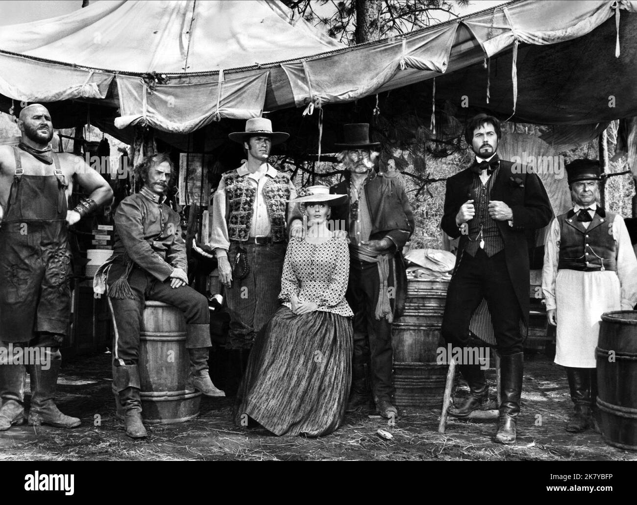 Ray Walston, Clint Eastwood, Jean Seberg, Lee Marvin, Harve Presnell