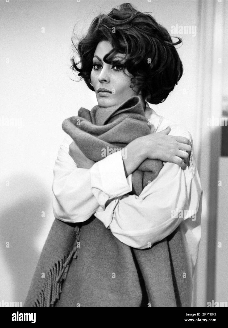 Sophia Loren Film: A Countess From Hong Kong (UK 1967) Characters: Natascha  Director: Charles Chaplin 05 January 1967   **WARNING** This Photograph is for editorial use only and is the copyright of CHAPLIN FILM PRODUCTIONS LTD. and/or the Photographer assigned by the Film or Production Company and can only be reproduced by publications in conjunction with the promotion of the above Film. A Mandatory Credit To CHAPLIN FILM PRODUCTIONS LTD. is required. The Photographer should also be credited when known. No commercial use can be granted without written authority from the Film Company. Stock Photo