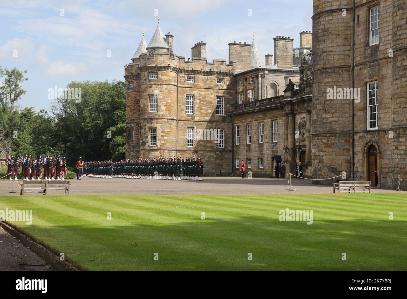 Band of the Royal Regiment of Scotland and Balaklava Company during