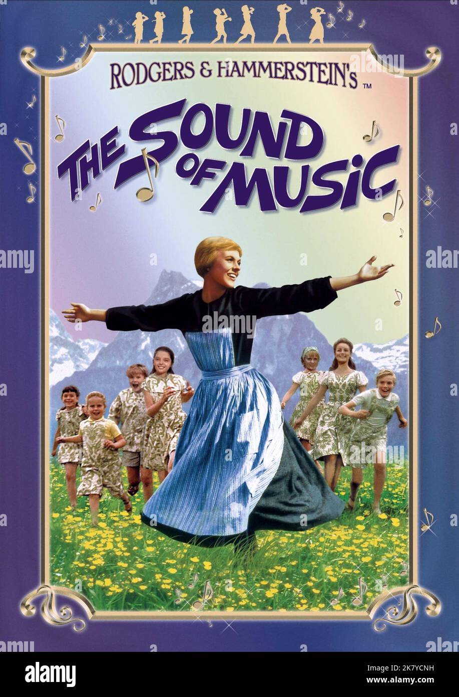 Julie Andrews Poster Film: The Sound Of Music (USA 1965) Characters: Maria  Director: Robert Wise 02 March 1965   **WARNING** This Photograph is for editorial use only and is the copyright of 20TH CENTURY FOX and/or the Photographer assigned by the Film or Production Company and can only be reproduced by publications in conjunction with the promotion of the above Film. A Mandatory Credit To 20TH CENTURY FOX is required. The Photographer should also be credited when known. No commercial use can be granted without written authority from the Film Company. Stock Photo