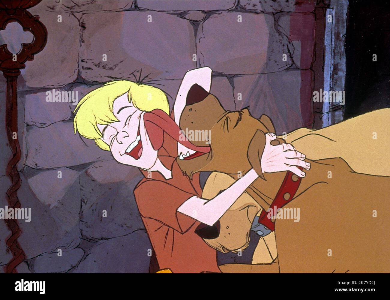 Arthur & Dogs Film: Sword In The Stone (USA 1963)   / Titel Auch: 'Merlin Und Mim' Director: Wolfgang Reitherman 25 December 1963   **WARNING** This Photograph is for editorial use only and is the copyright of DISNEY and/or the Photographer assigned by the Film or Production Company and can only be reproduced by publications in conjunction with the promotion of the above Film. A Mandatory Credit To DISNEY is required. The Photographer should also be credited when known. No commercial use can be granted without written authority from the Film Company. Stock Photo