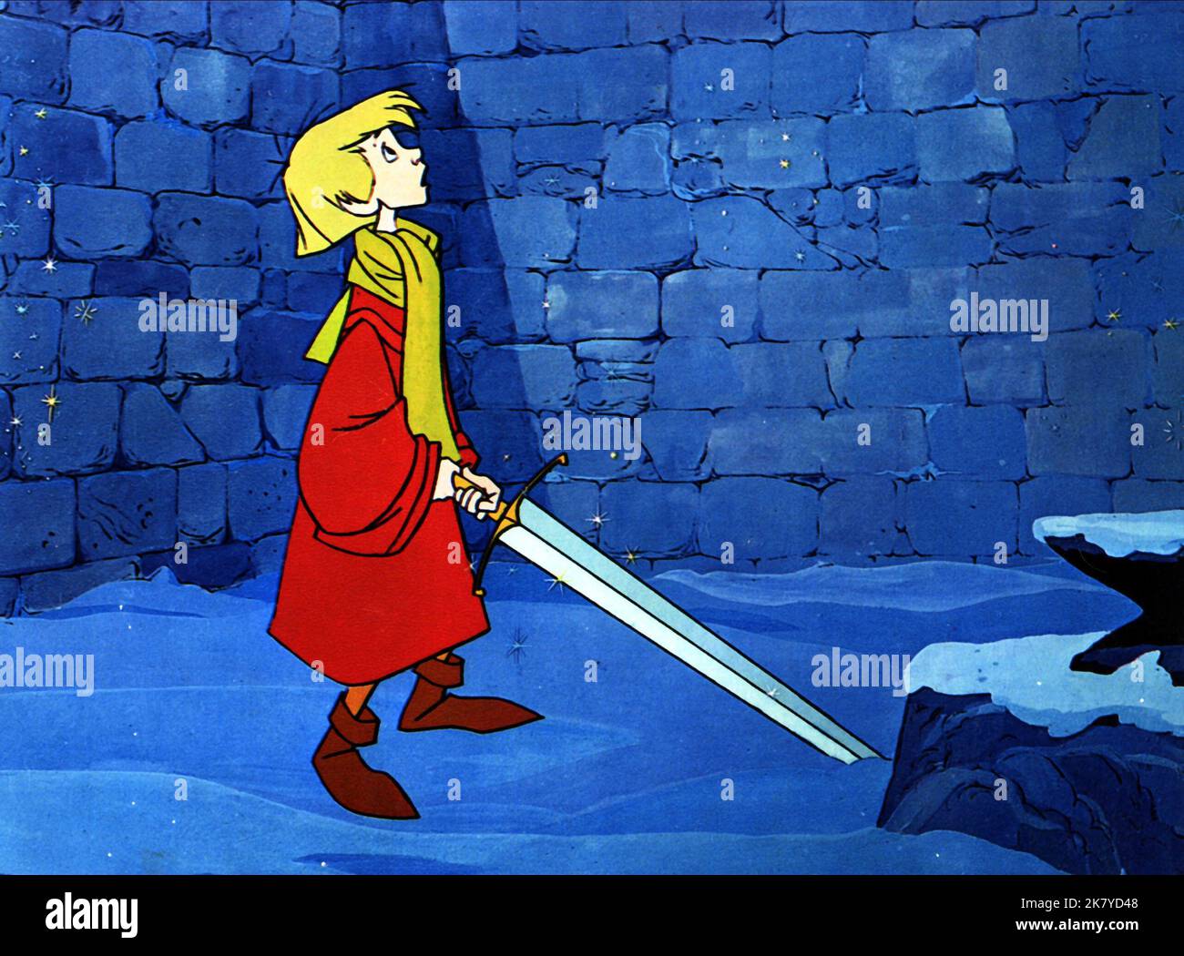 Arthur Film: Sword In The Stone (USA 1963)   / Titel Auch: 'Merlin Und Mim' Director: Wolfgang Reitherman 25 December 1963   **WARNING** This Photograph is for editorial use only and is the copyright of DISNEY and/or the Photographer assigned by the Film or Production Company and can only be reproduced by publications in conjunction with the promotion of the above Film. A Mandatory Credit To DISNEY is required. The Photographer should also be credited when known. No commercial use can be granted without written authority from the Film Company. Stock Photo