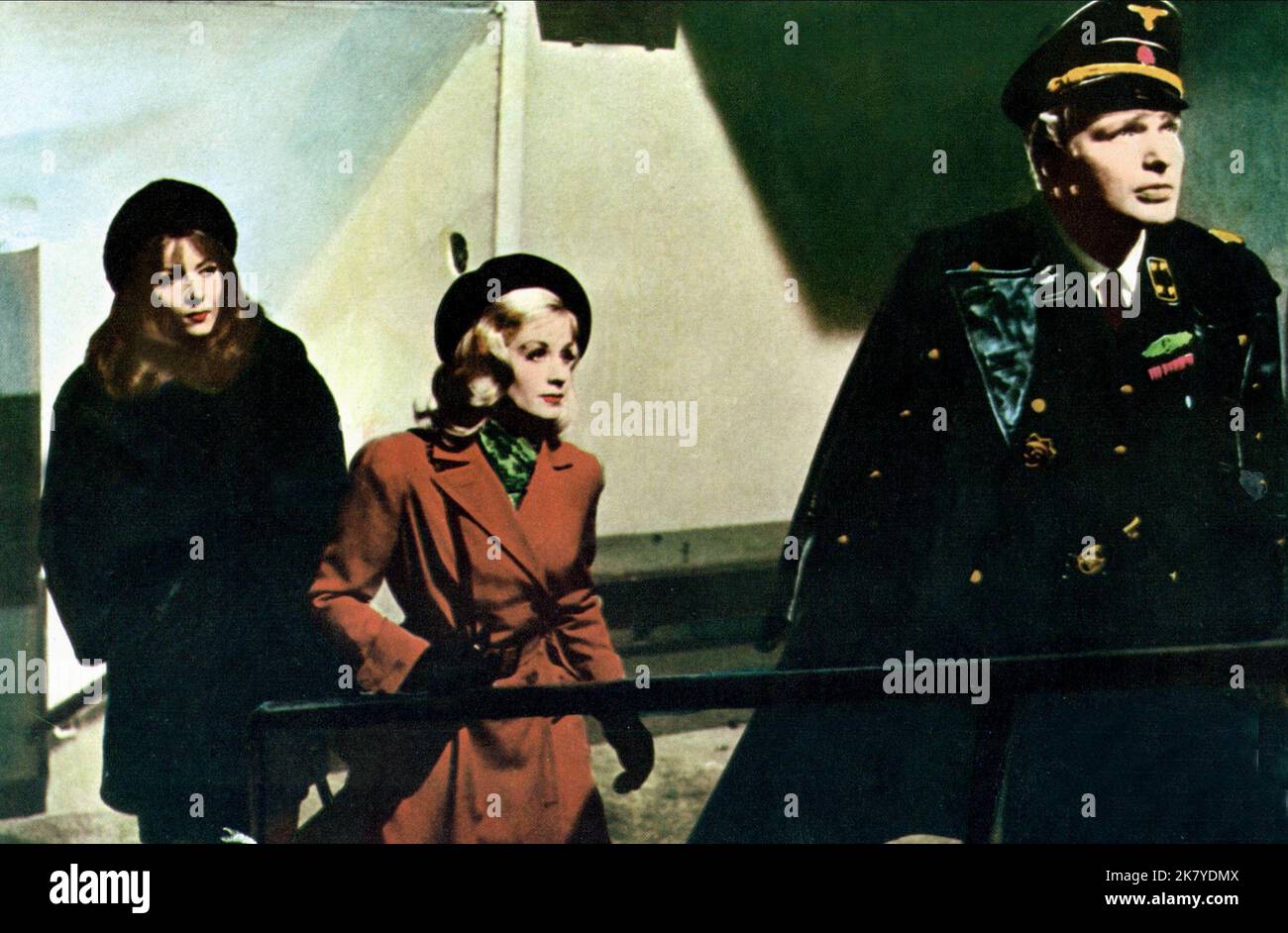 Ingrid Pitt, Mary Ure & Derren Nesbitt Film: Where Eagles Dare (USA/UK 1968) Characters: Heidi,Mary Elison & SS-Sturmbannfuhrer Von Hapen  Director: Brian G.Hutton 04 December 1968   **WARNING** This Photograph is for editorial use only and is the copyright of MGM and/or the Photographer assigned by the Film or Production Company and can only be reproduced by publications in conjunction with the promotion of the above Film. A Mandatory Credit To MGM is required. The Photographer should also be credited when known. No commercial use can be granted without written authority from the Film Company Stock Photo