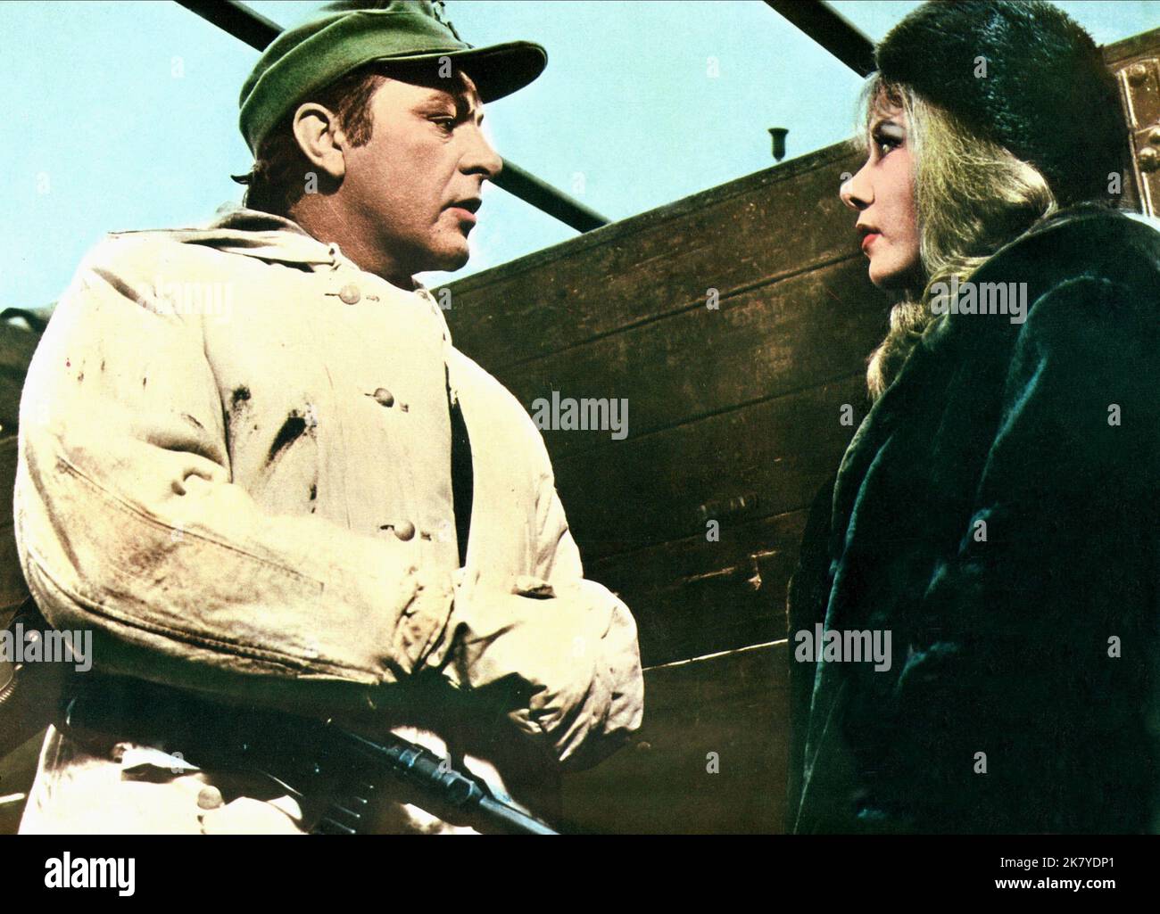 Richard Burton & Mary Ure Film: Where Eagles Dare (USA/UK 1968) Characters: Maj. Jonathan Smith, MC & Mary Elison  Director: Brian G.Hutton 04 December 1968   **WARNING** This Photograph is for editorial use only and is the copyright of MGM and/or the Photographer assigned by the Film or Production Company and can only be reproduced by publications in conjunction with the promotion of the above Film. A Mandatory Credit To MGM is required. The Photographer should also be credited when known. No commercial use can be granted without written authority from the Film Company. Stock Photo