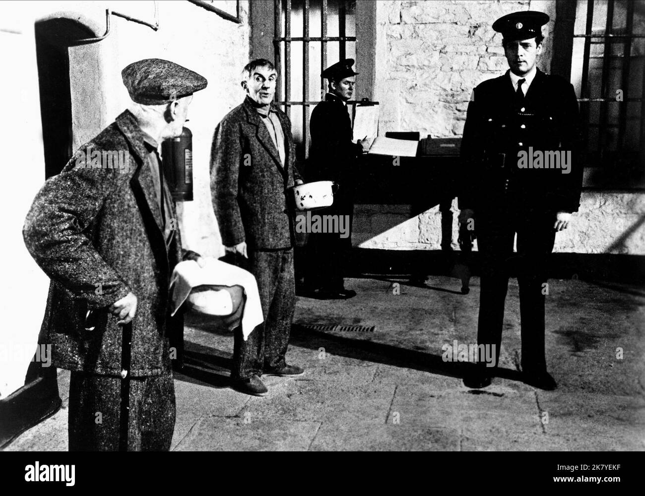 Patrick Mcgoohan Film: The Quare Fellow;  (1968) Characters: Thomas Crimmin  Director: Arthur Dreifuss 01 October 1962   **WARNING** This Photograph is for editorial use only and is the copyright of The Film Company and/or the Photographer assigned by the Film or Production Company and can only be reproduced by publications in conjunction with the promotion of the above Film. A Mandatory Credit To The Film Company is required. The Photographer should also be credited when known. No commercial use can be granted without written authority from the Film Company. Stock Photo