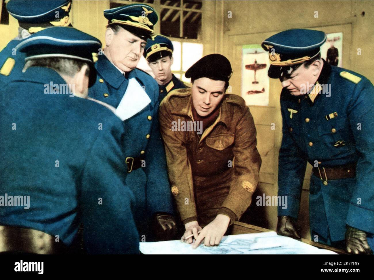Scene with dirk bogarde film the password is courage 1966 characters