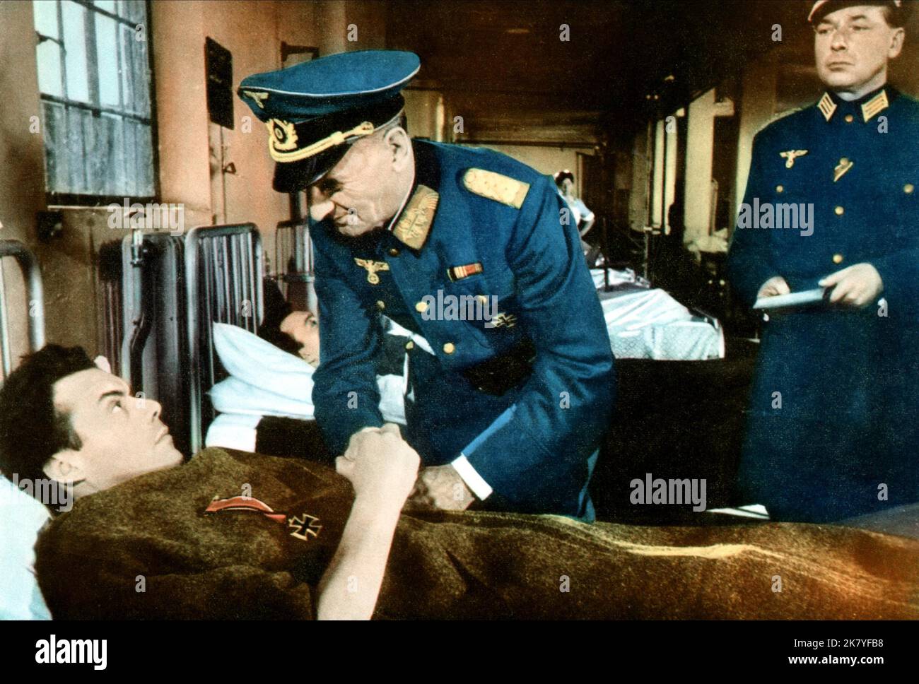 Scene with dirk bogarde film the password is courage 1962 characters