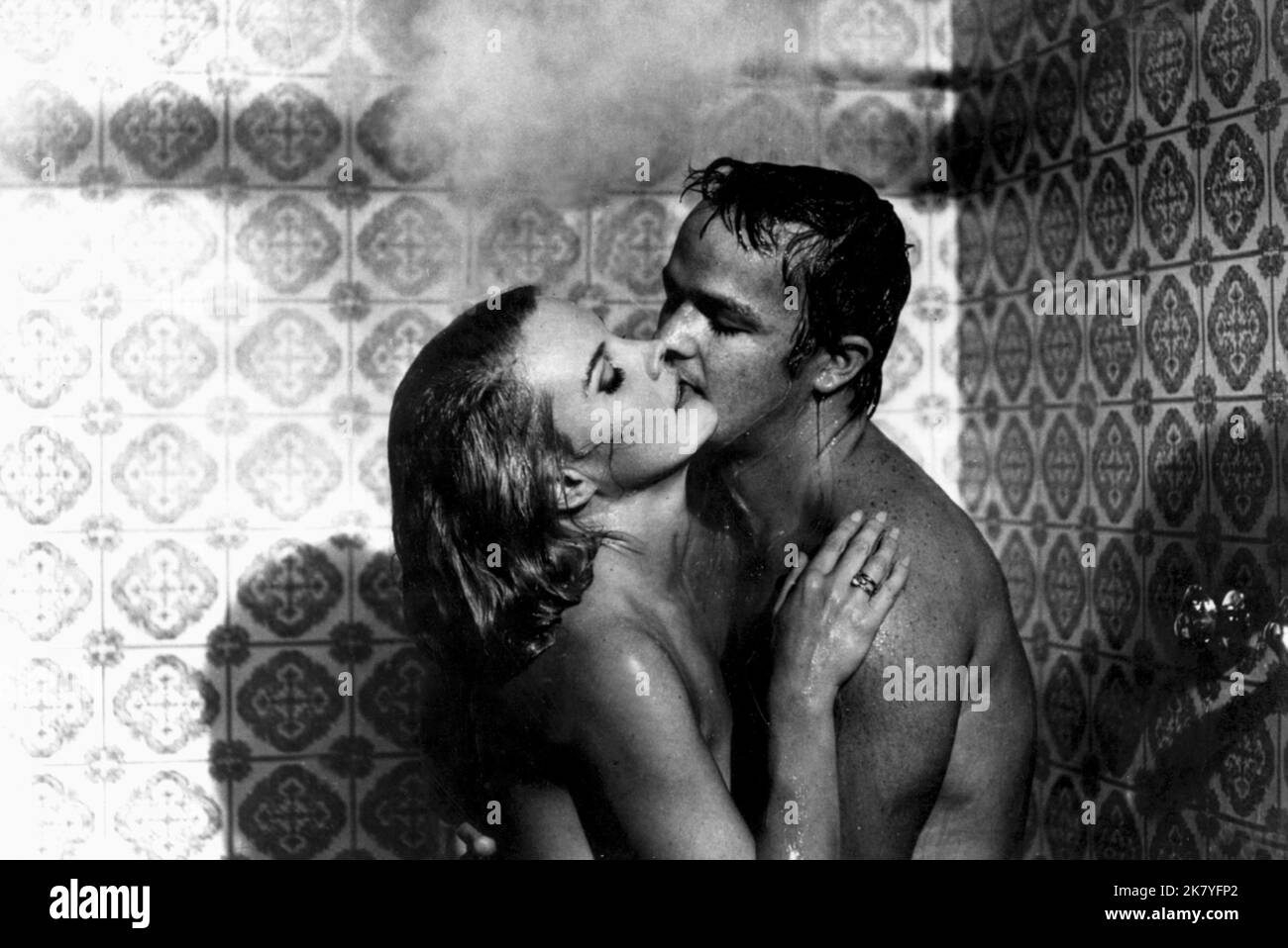 Carroll Baker & Lou Castel Film: Orgasmo; Paranoia (1963) Characters: Kathryn West & Peter Donovan  Director: Umberto Lenzi 07 February 1969   **WARNING** This Photograph is for editorial use only and is the copyright of The Film Company and/or the Photographer assigned by the Film or Production Company and can only be reproduced by publications in conjunction with the promotion of the above Film. A Mandatory Credit To The Film Company is required. The Photographer should also be credited when known. No commercial use can be granted without written authority from the Film Company. Stock Photo