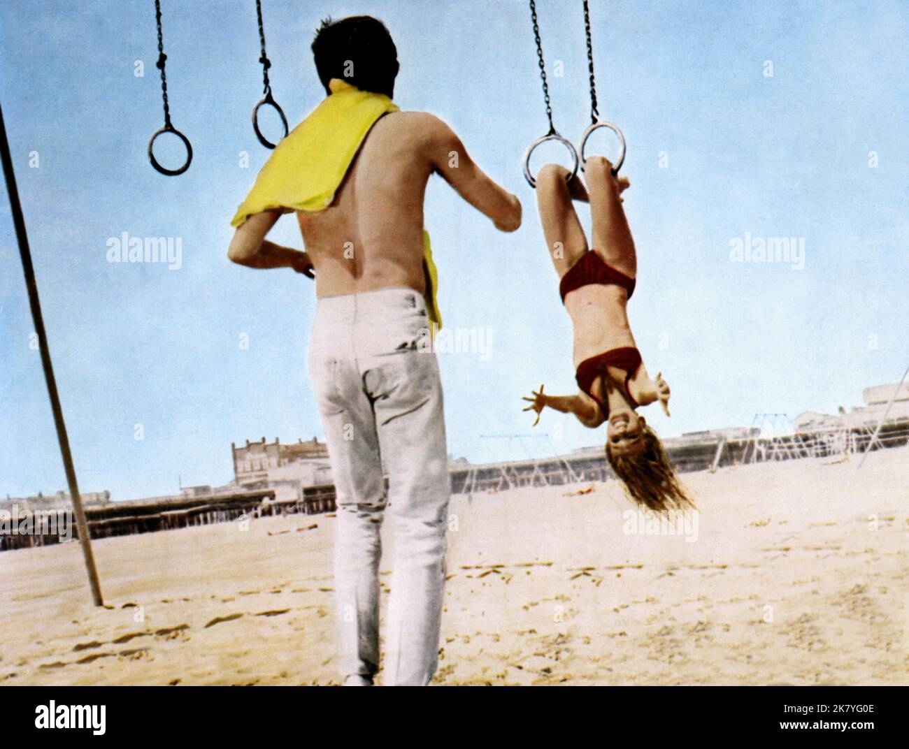 Christopher Jones & Yvette Mimieux Film Three In The Attic; 3 In The