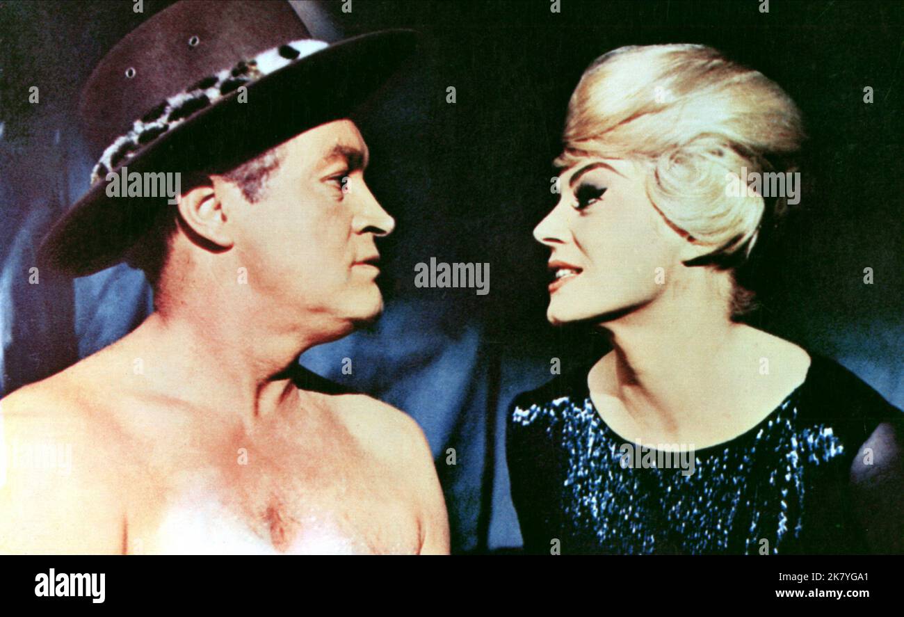 Bob Hope & Anita Ekberg Film: Call Me Bwana (UK 1963) Characters: Matthew Merriwether & Luba  Director: Gordon Douglas 10 May 1963   **WARNING** This Photograph is for editorial use only and is the copyright of UNITED ARTISTS and/or the Photographer assigned by the Film or Production Company and can only be reproduced by publications in conjunction with the promotion of the above Film. A Mandatory Credit To UNITED ARTISTS is required. The Photographer should also be credited when known. No commercial use can be granted without written authority from the Film Company. Stock Photo