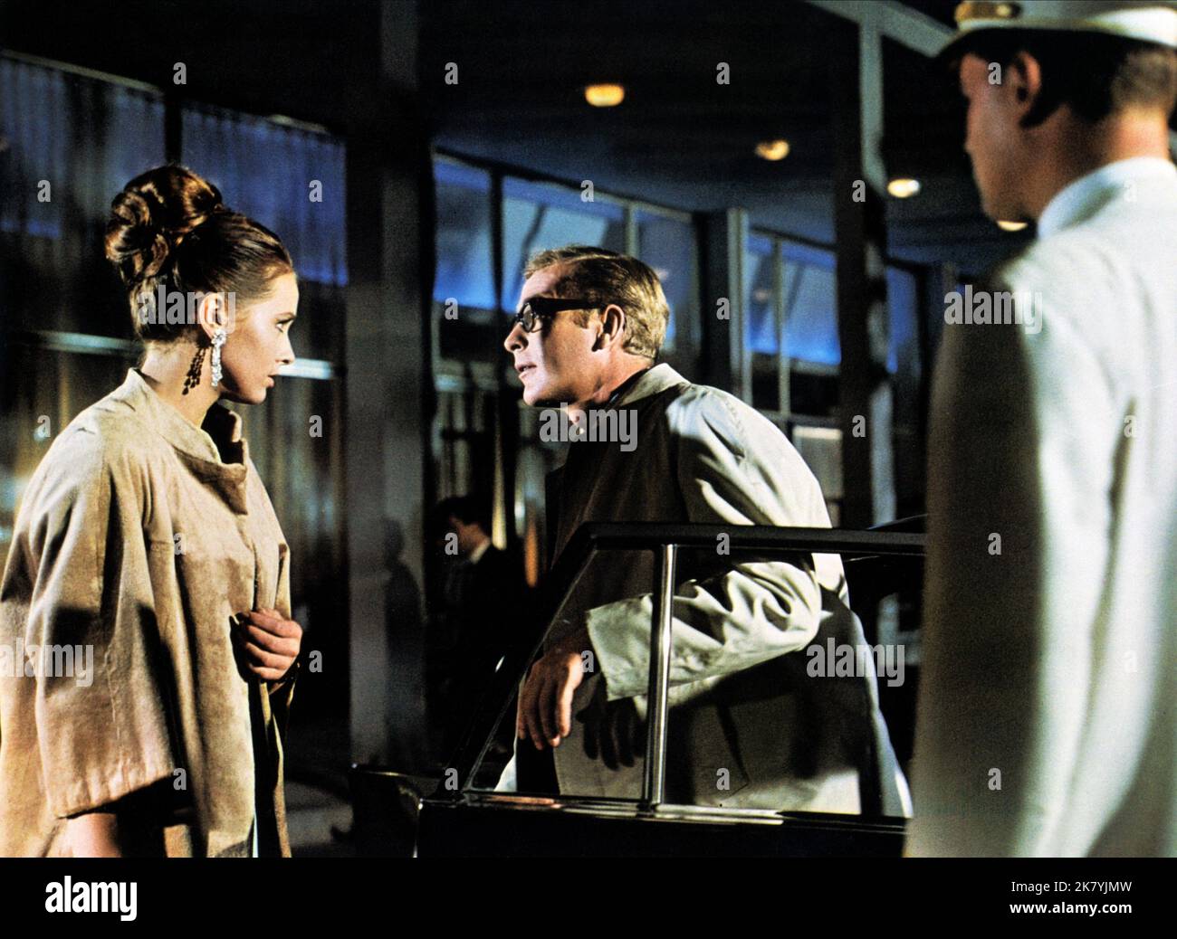 Eva Renzi & Michael Caine Film Funeral In Berlin (UK/USA 1966