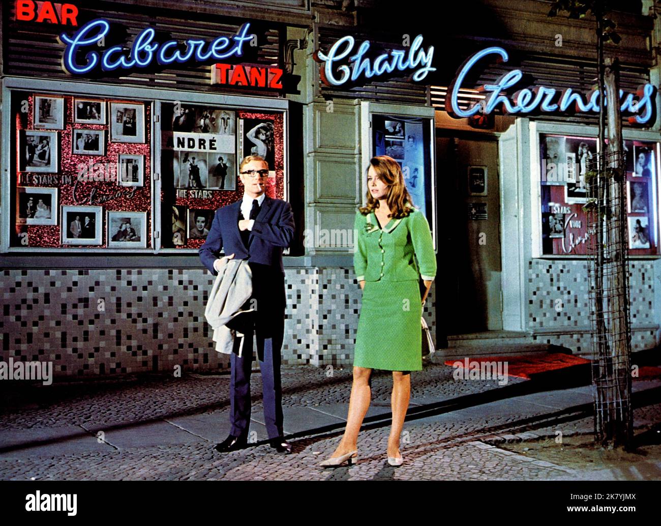 Michael Caine & Eva Renzi Film Funeral In Berlin (UK/USA 1966