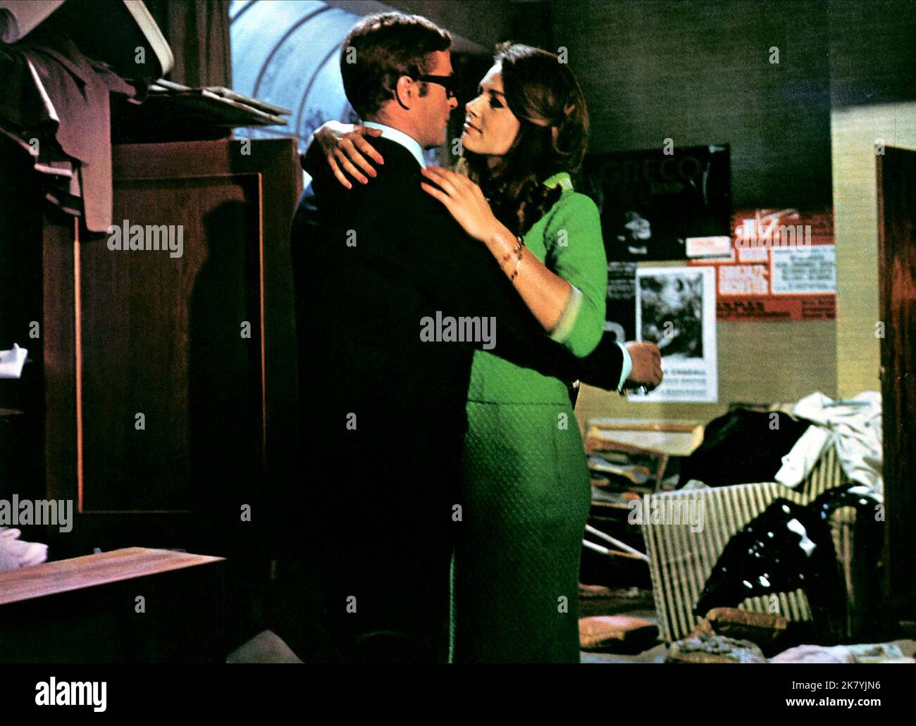 Michael Caine & Eva Renzi Film Funeral In Berlin (UK/USA 1966