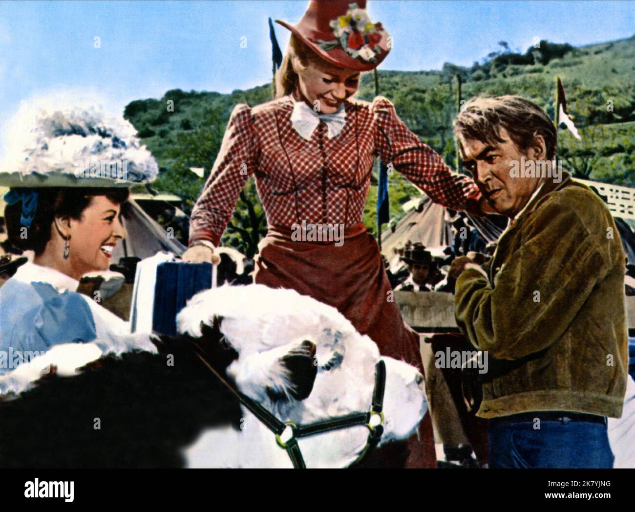 Maureen O'Hara, Juliet Mills & James Stewart Film: The Rare Breed (USA ...